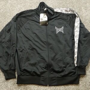 Vintage Tapout Hoodie Men 2XL Olive Sweatshirt Jacket Cage Y2K MMA  dead stock‎